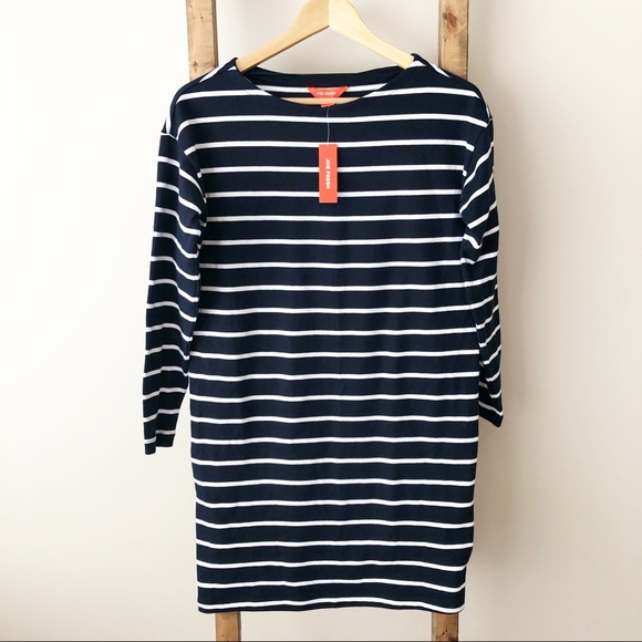 Joe Fresh Navy Striped Dress XS - Picture 1 of 2